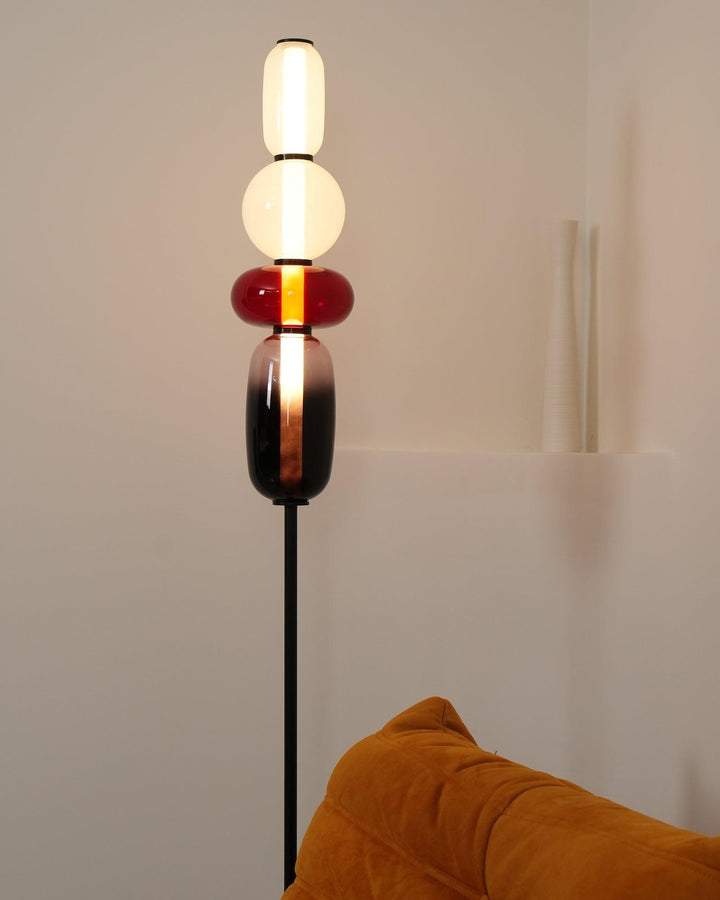 Candied Glass Floor Lamp | Hand-Blown Art Glass Design | Vinlighting | Vinlighting