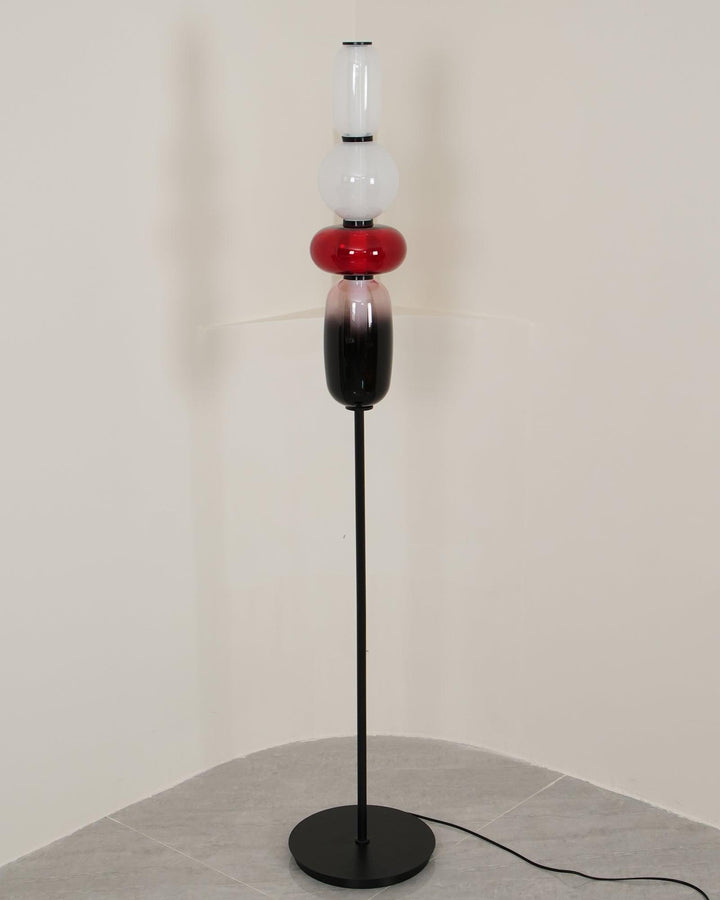 Candied Glass Floor Lamp | Hand-Blown Art Glass Design | Vinlighting | Vinlighting