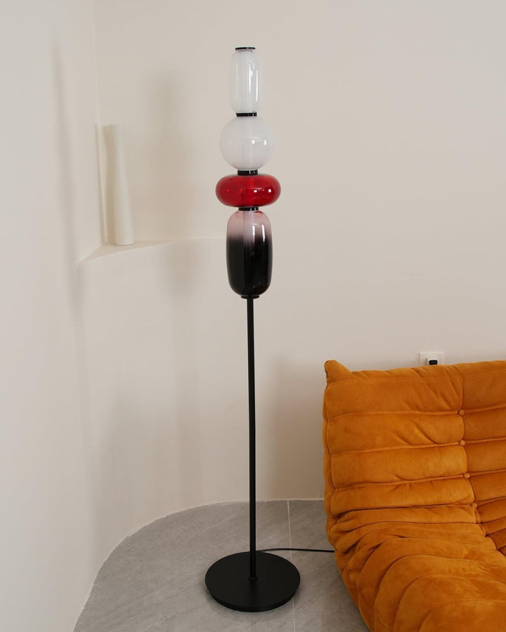 Candied Glass Floor Lamp | Hand-Blown Art Glass Design | Vinlighting | Vinlighting
