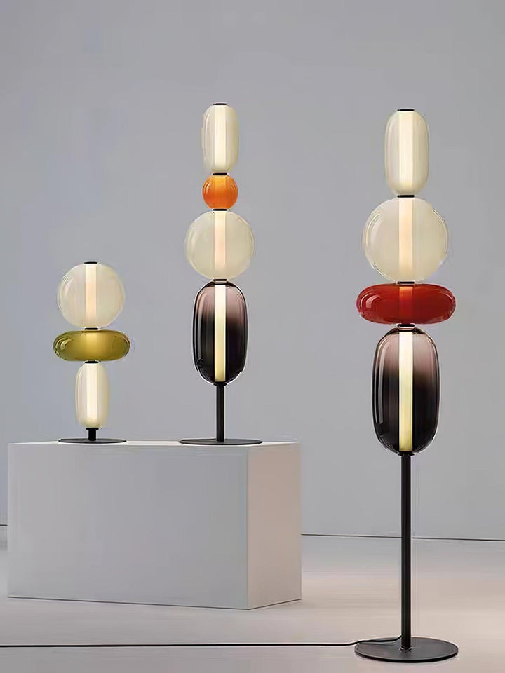 Candied Glass Floor Lamp | Hand-Blown Art Glass Design | Vinlighting | Vinlighting