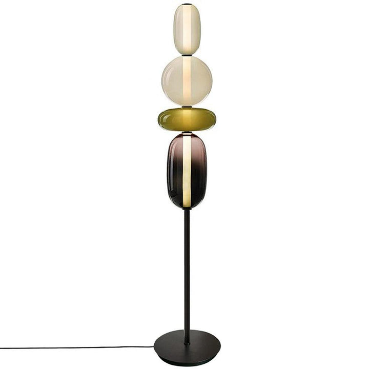 Candied Glass Floor Lamp | Hand-Blown Art Glass Design | Vinlighting | Vinlighting
