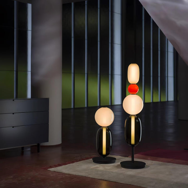 Candied Glass Floor Lamp | Hand-Blown Art Glass Design | Vinlighting | Vinlighting