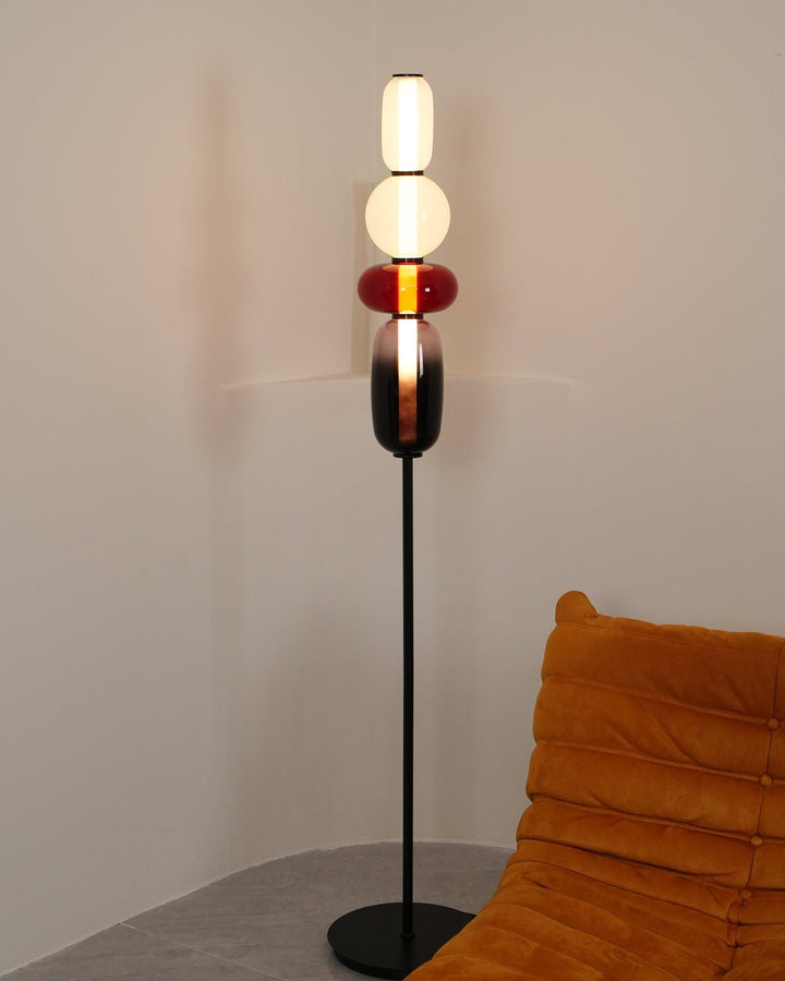 Candied Glass Floor Lamp | Hand-Blown Art Glass Design | Vinlighting | Vinlighting