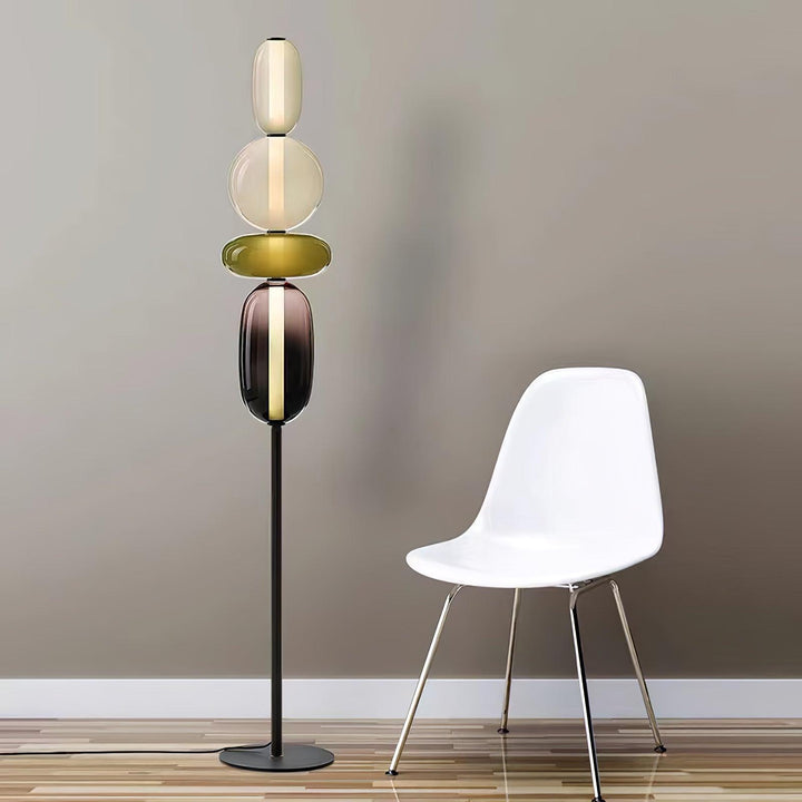 Candied Glass Floor Lamp | Hand-Blown Art Glass Design | Vinlighting | Vinlighting