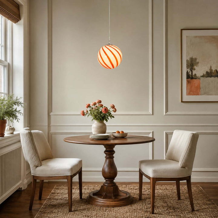 Piers Pendant Light – Colorful Globe Glass Pendant | Vinlighting