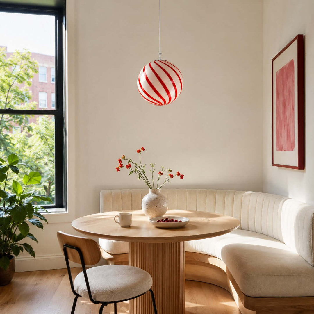 Piers Pendant Light – Colorful Globe Glass Pendant | Vinlighting