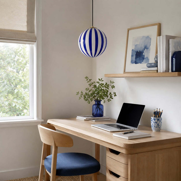 Piers Pendant Light – Colorful Globe Glass Pendant | Vinlighting