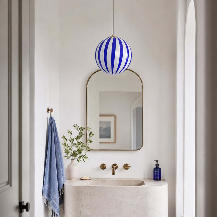 Piers Pendant Light – Colorful Globe Glass Pendant | Vinlighting