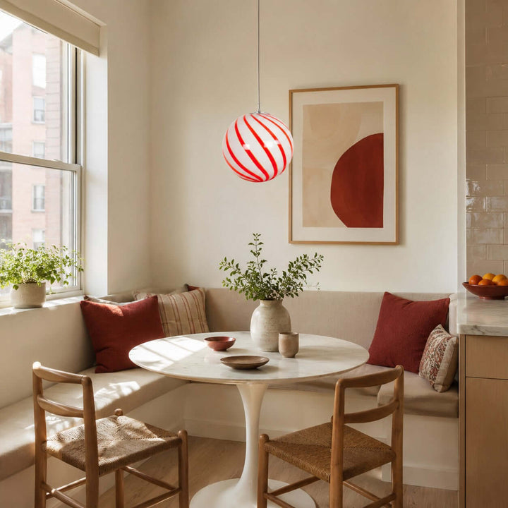 Piers Pendant Light – Colorful Globe Glass Pendant | Vinlighting