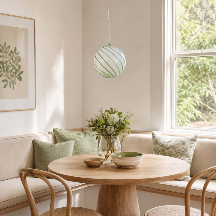 Piers Pendant Light – Colorful Globe Glass Pendant | Vinlighting