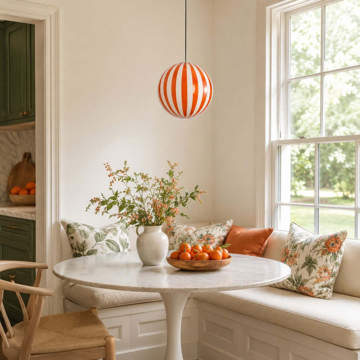 Piers Pendant Light – Colorful Globe Glass Pendant | Vinlighting