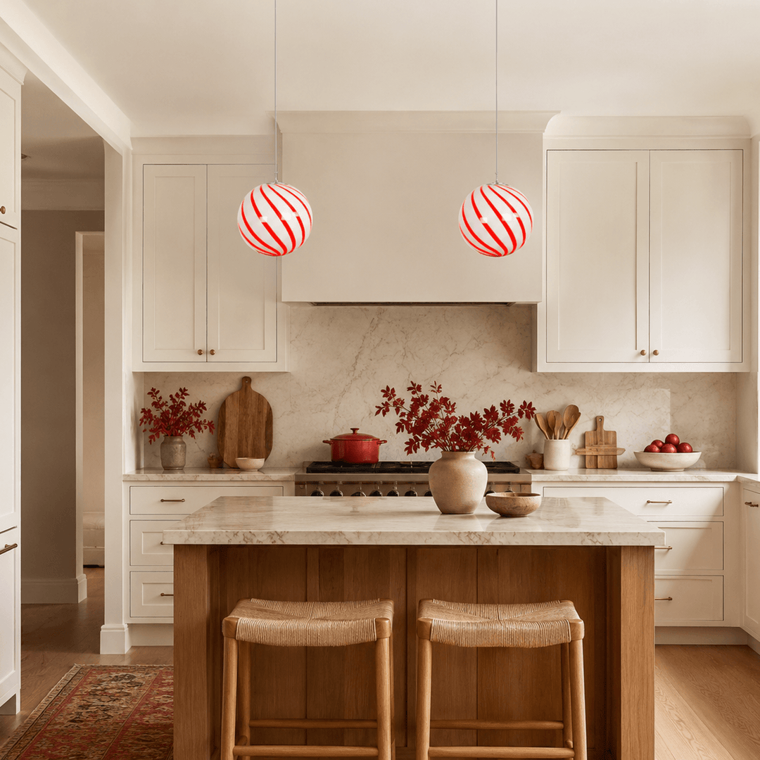 Piers Pendant Light – Colorful Globe Glass Pendant | Vinlighting