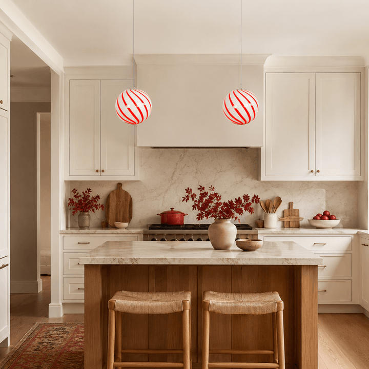Piers Pendant Light – Colorful Globe Glass Pendant | Vinlighting