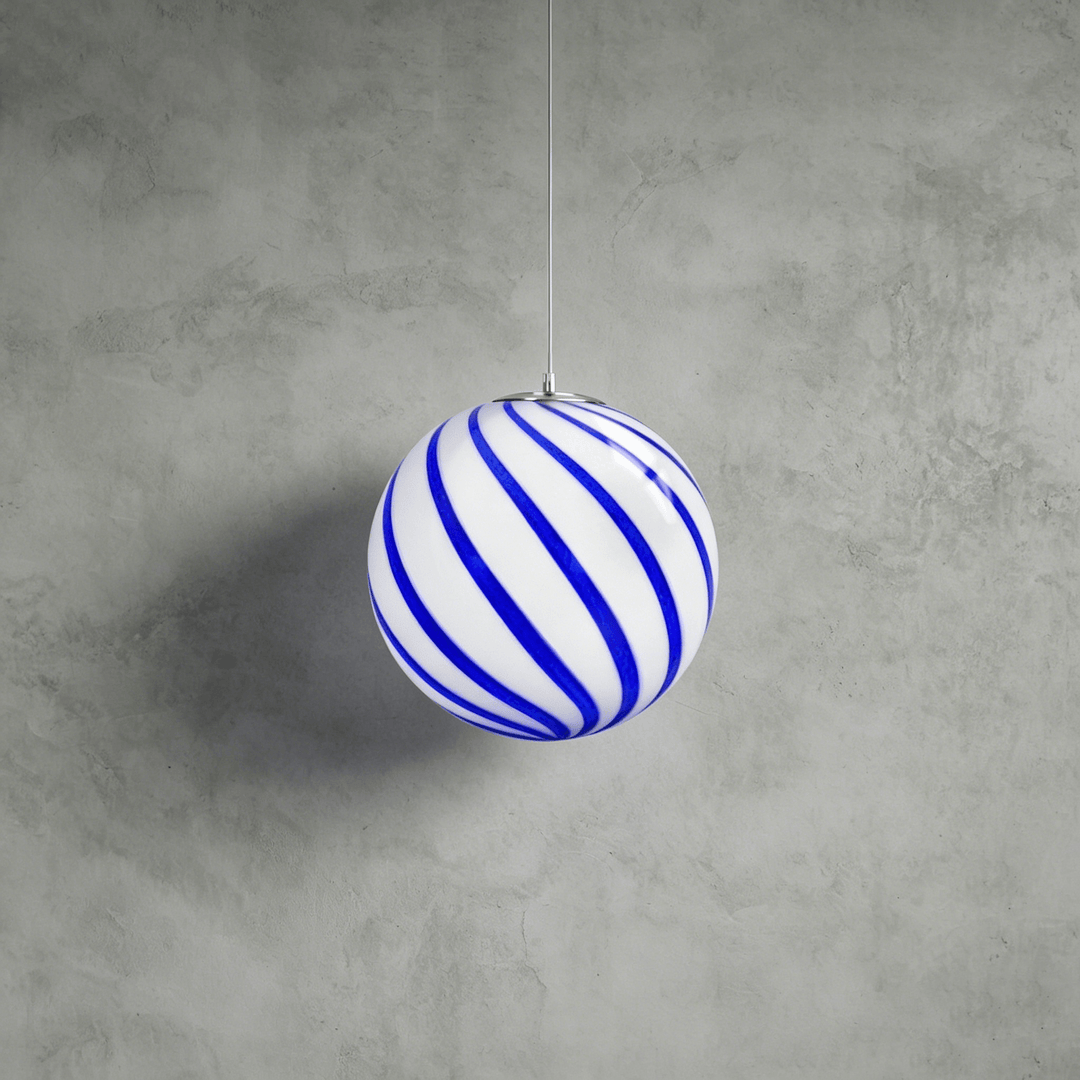 Piers Pendant Light – Colorful Globe Glass Pendant | Vinlighting