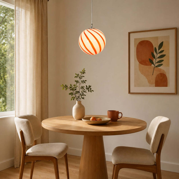 Piers Pendant Light – Colorful Globe Glass Pendant | Vinlighting