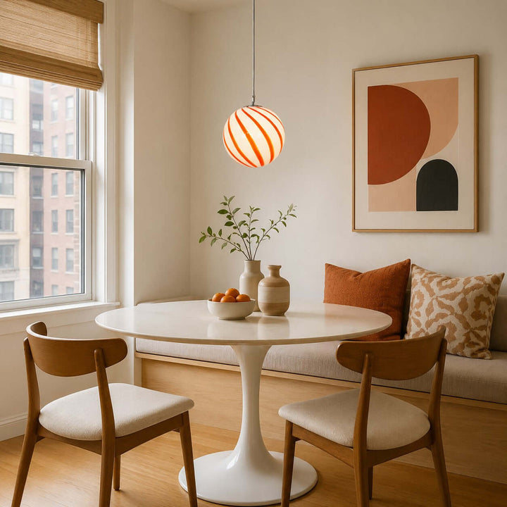 Piers Pendant Light – Colorful Globe Glass Pendant | Vinlighting