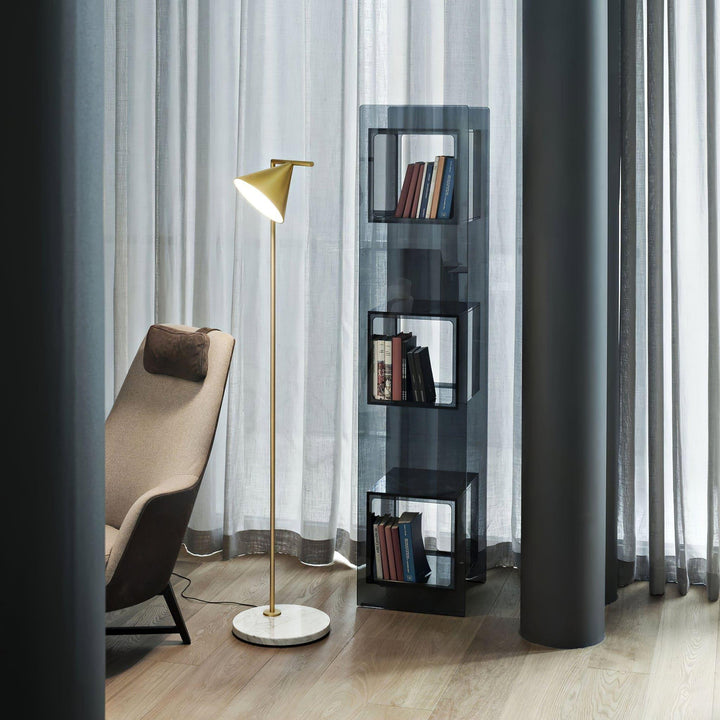 Captain Floor Lamp | Dual-Purpose Uplighting & Reading Light | Vinlighting | Vinlighting