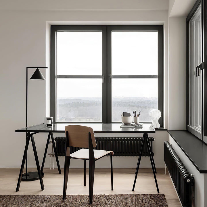 Captain Floor Lamp | Dual-Purpose Uplighting & Reading Light | Vinlighting | Vinlighting