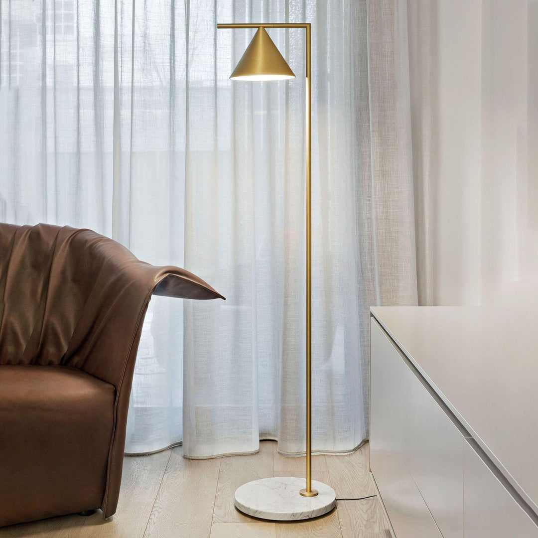 Captain Floor Lamp | Dual-Purpose Uplighting & Reading Light | Vinlighting | Vinlighting