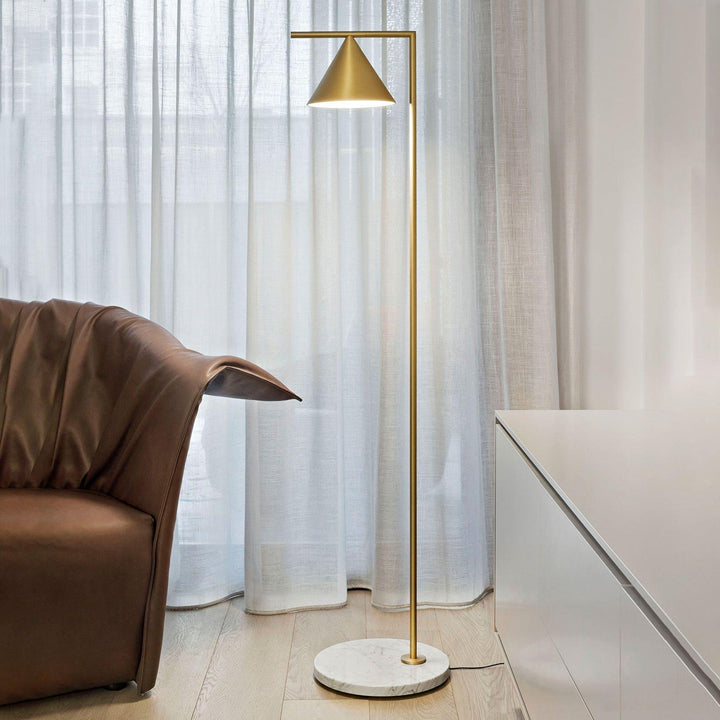 Captain Floor Lamp | Dual-Purpose Uplighting & Reading Light | Vinlighting | Vinlighting