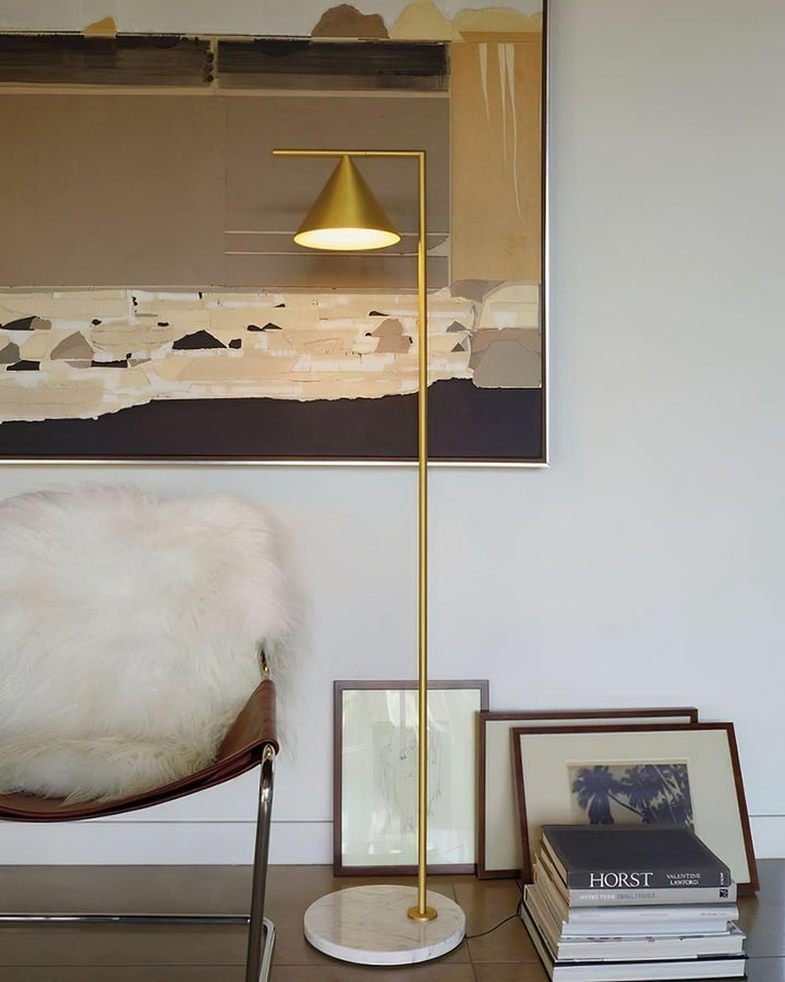 Captain Floor Lamp | Dual-Purpose Uplighting & Reading Light | Vinlighting | Vinlighting