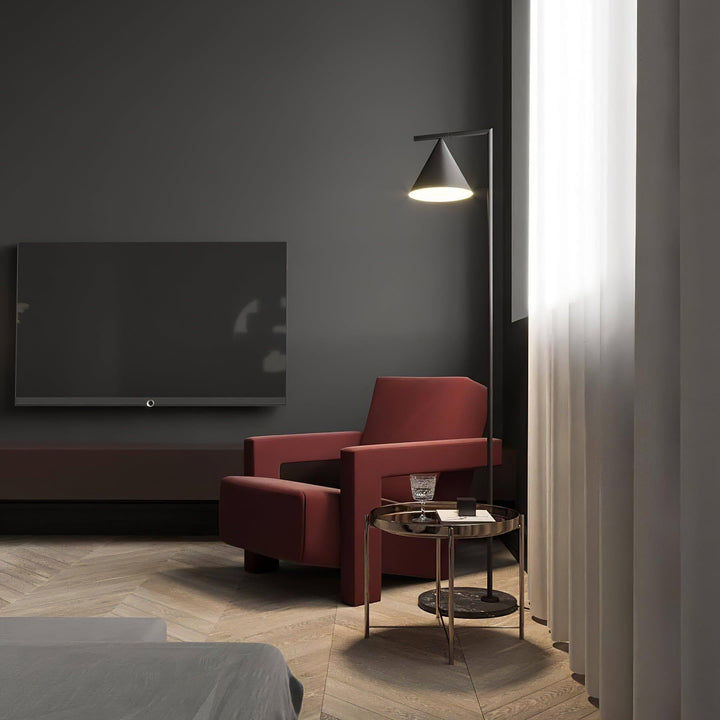 Captain Floor Lamp | Dual-Purpose Uplighting & Reading Light | Vinlighting | Vinlighting