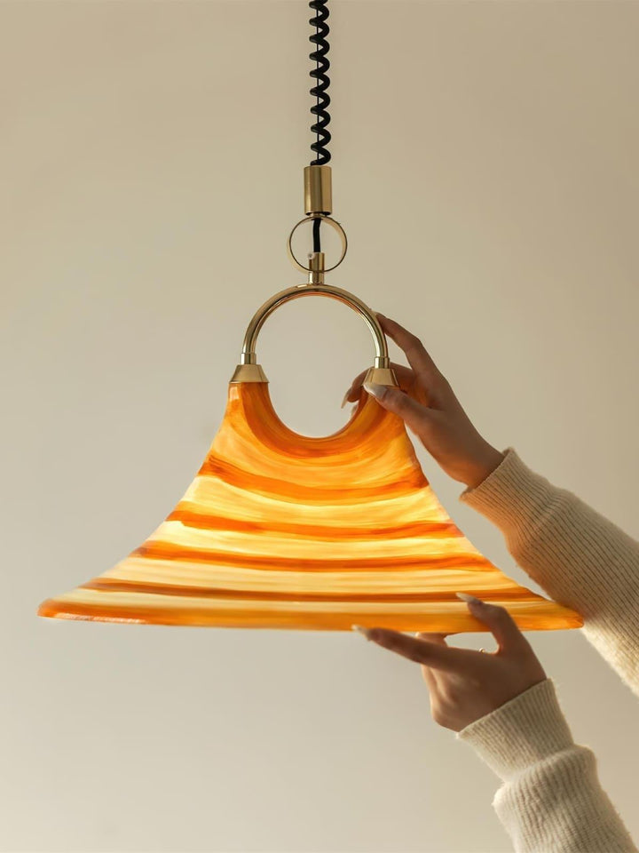 Carlo Trumpet Pendant Lamp - Art Deco Bathroom Light | Vinlighting | Vinlighting