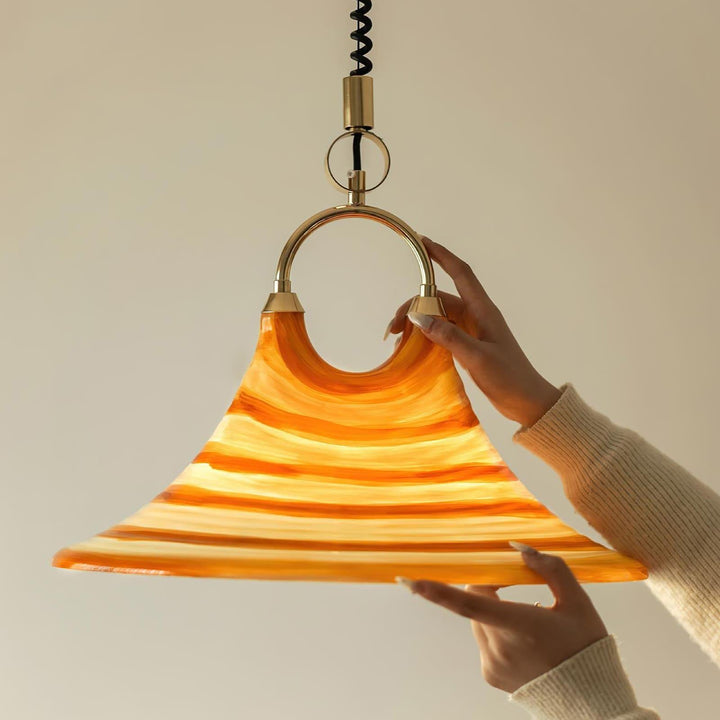 Carlo Trumpet Pendant Lamp - Art Deco Bathroom Light | Vinlighting | Vinlighting