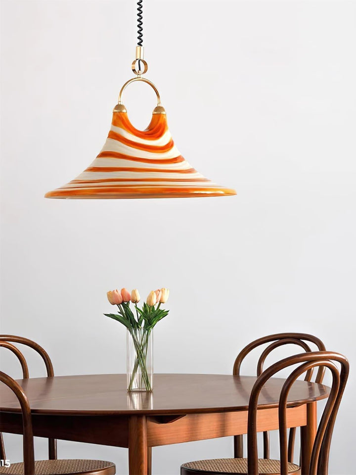 Carlo Trumpet Pendant Lamp - Art Deco Bathroom Light | Vinlighting | Vinlighting