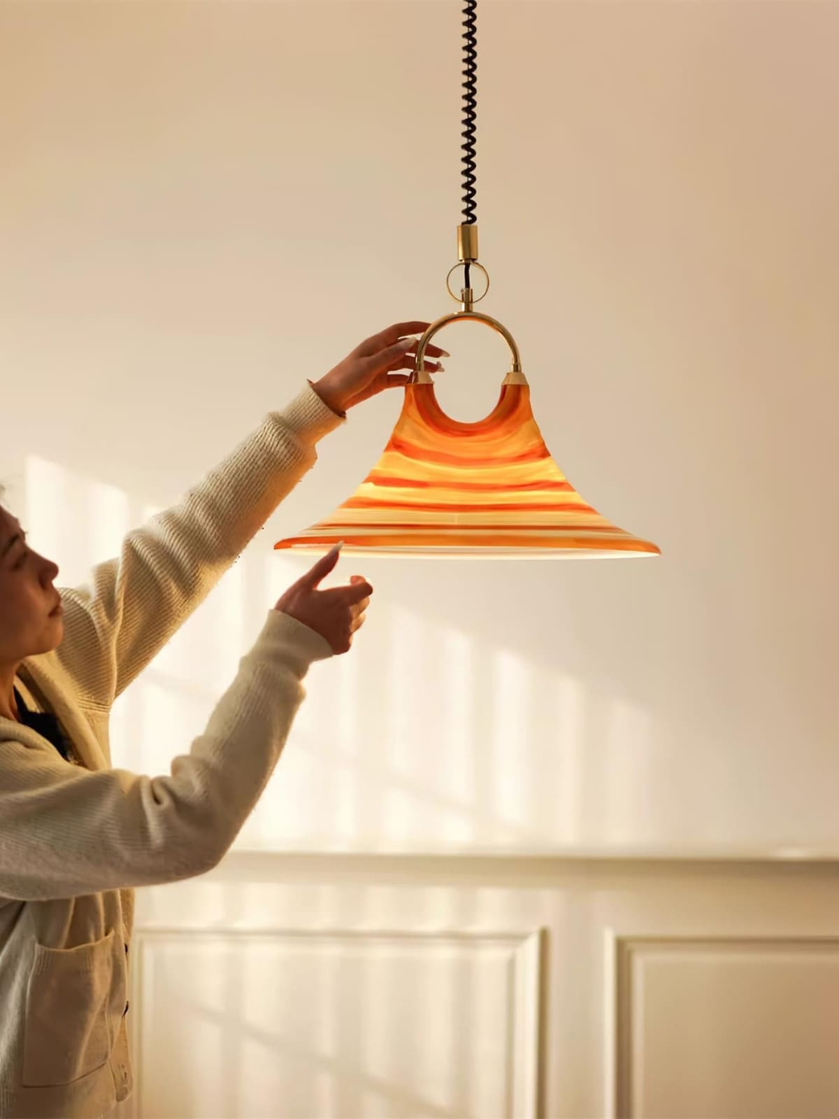 Carlo Trumpet Pendant Lamp