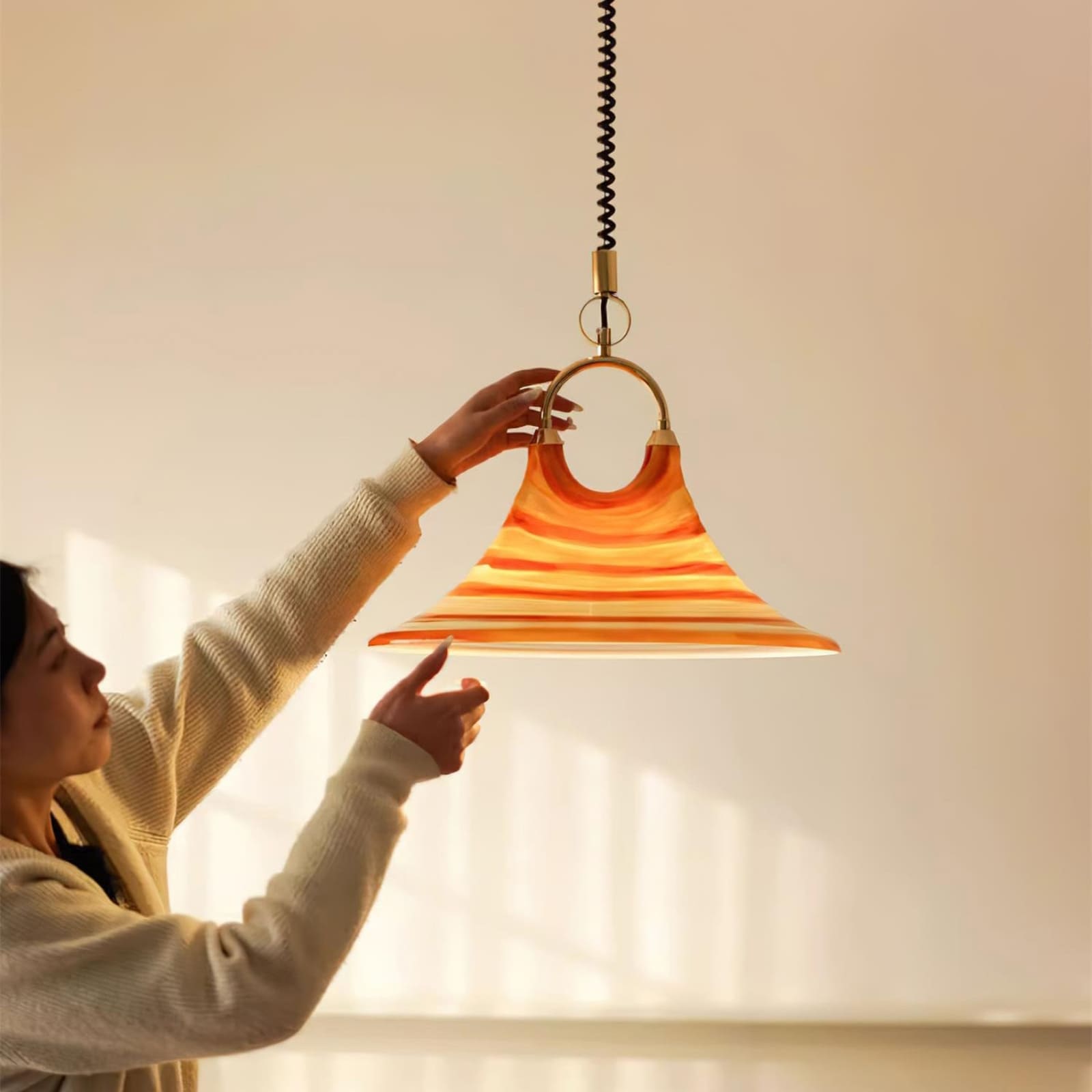 Carlo Trumpet Pendant Lamp