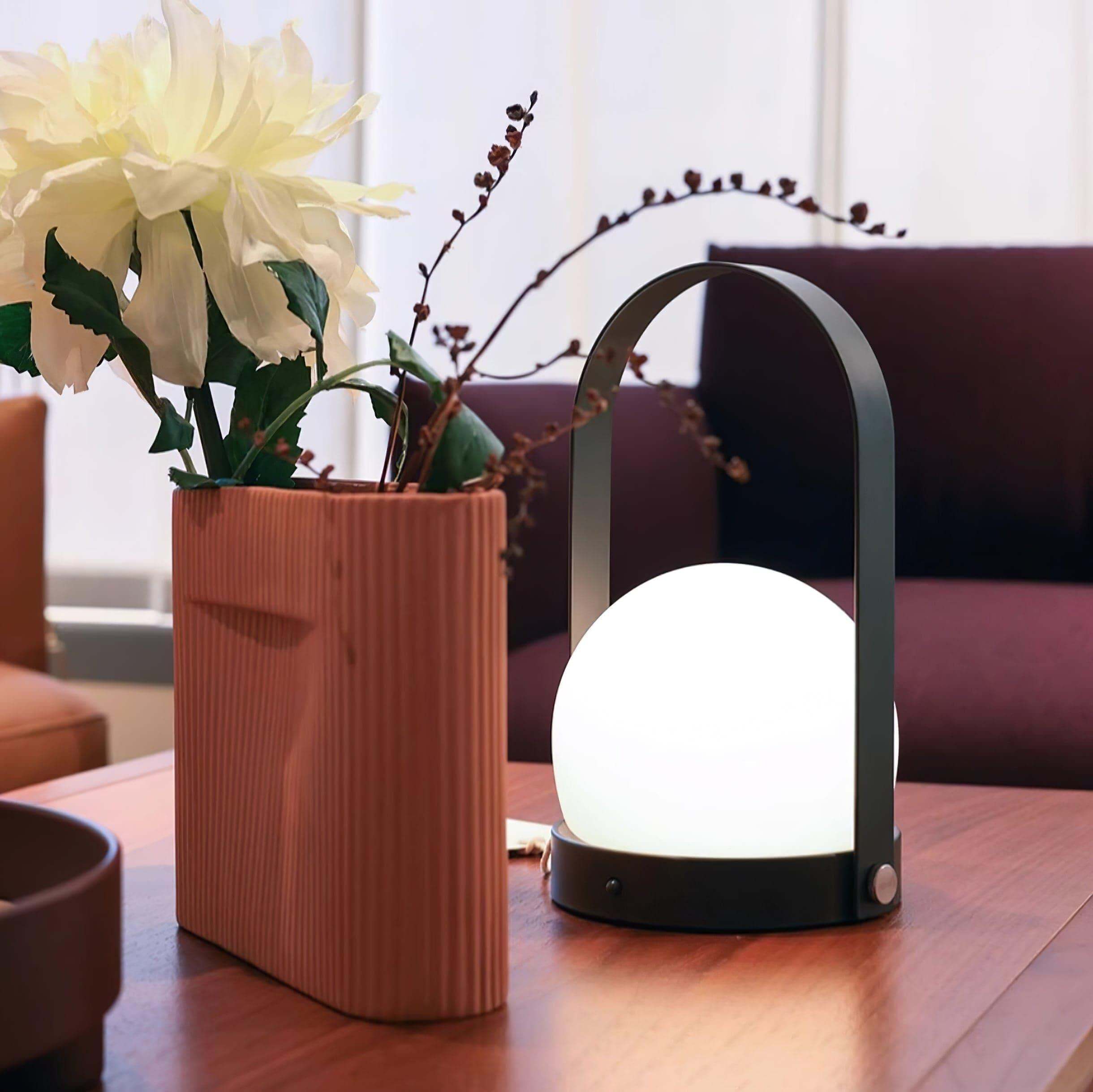 Carrie Portable Table Lamp - Cordless Lamps for Living Room