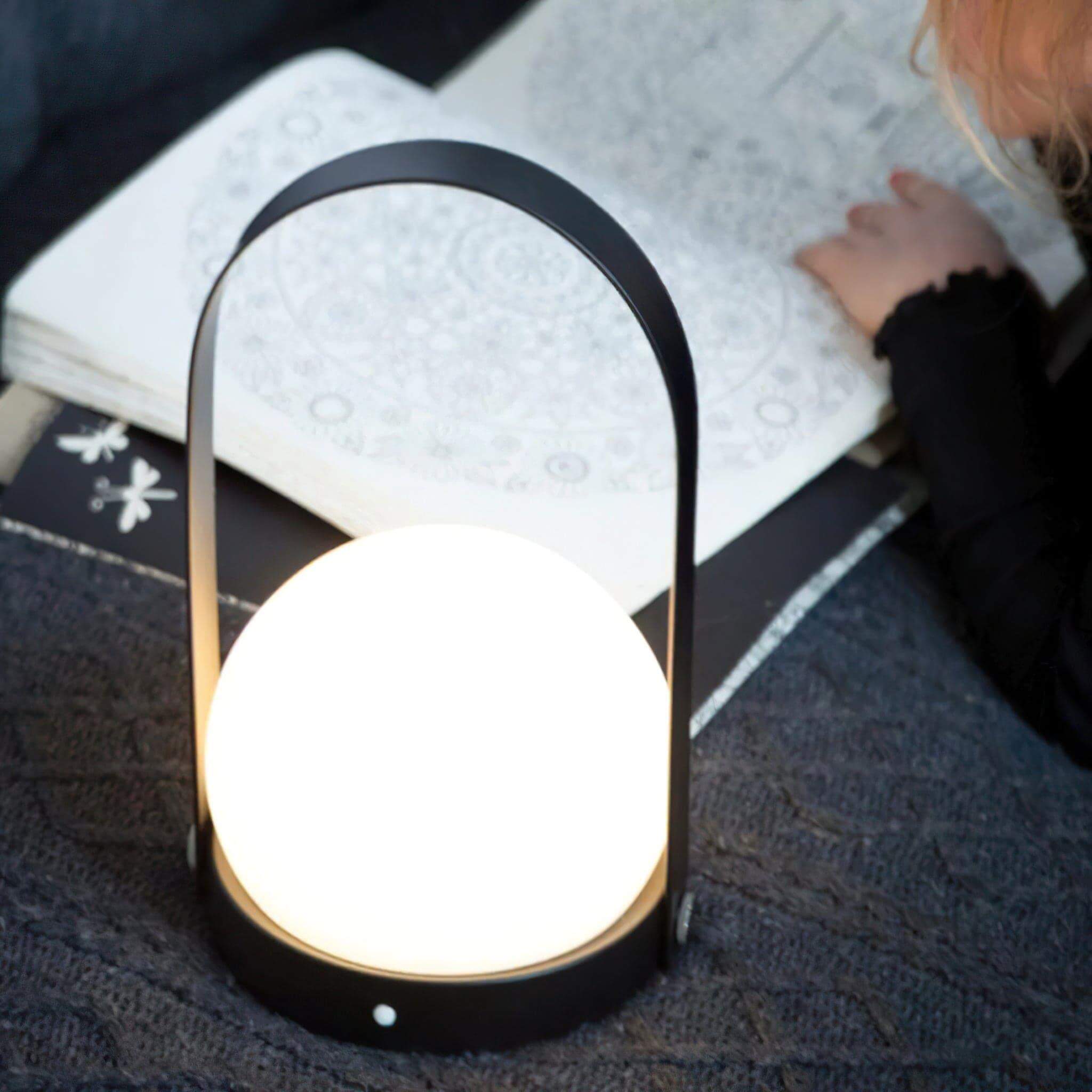 Carrie Portable Table Lamp - Cordless Lamps for Living Room