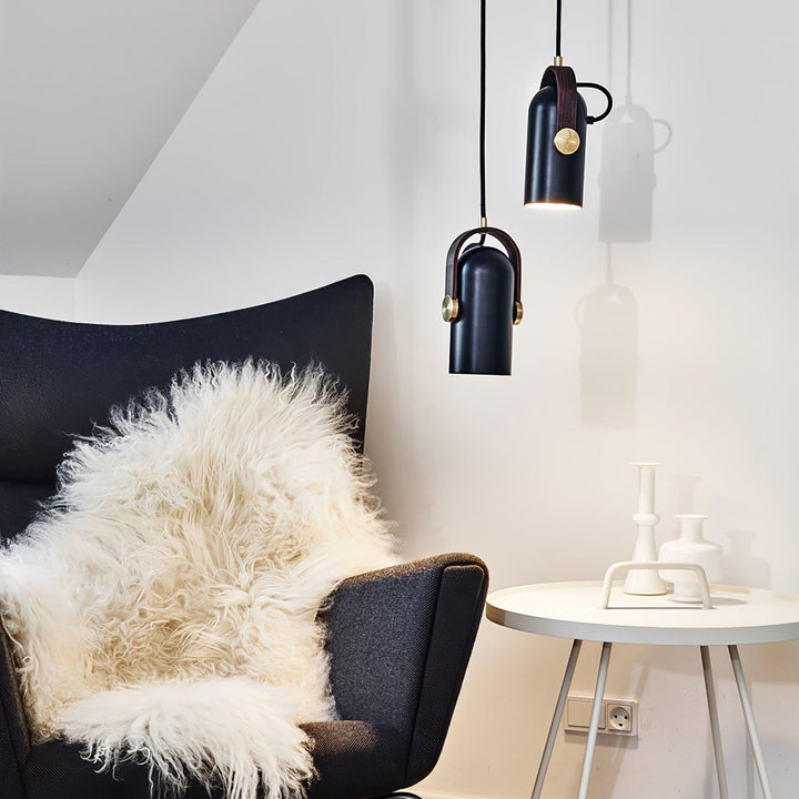 Carronade Pendant Light | Small Art Deco Bathroom Hanging Lamp | Vinlighting | Vinlighting