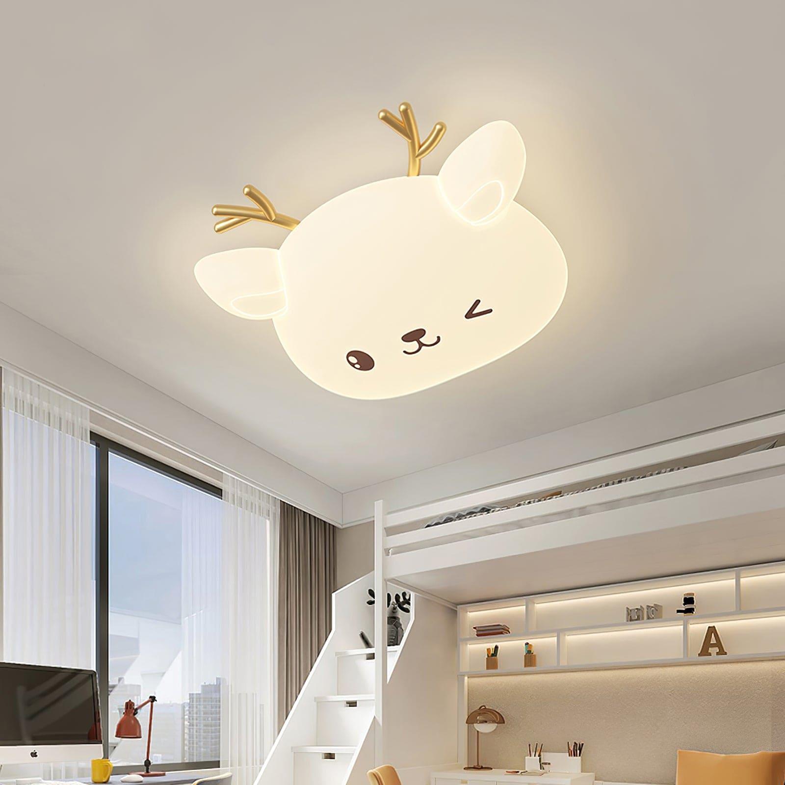 Cartoon Deer Ceiling Lamp - Vinlighting