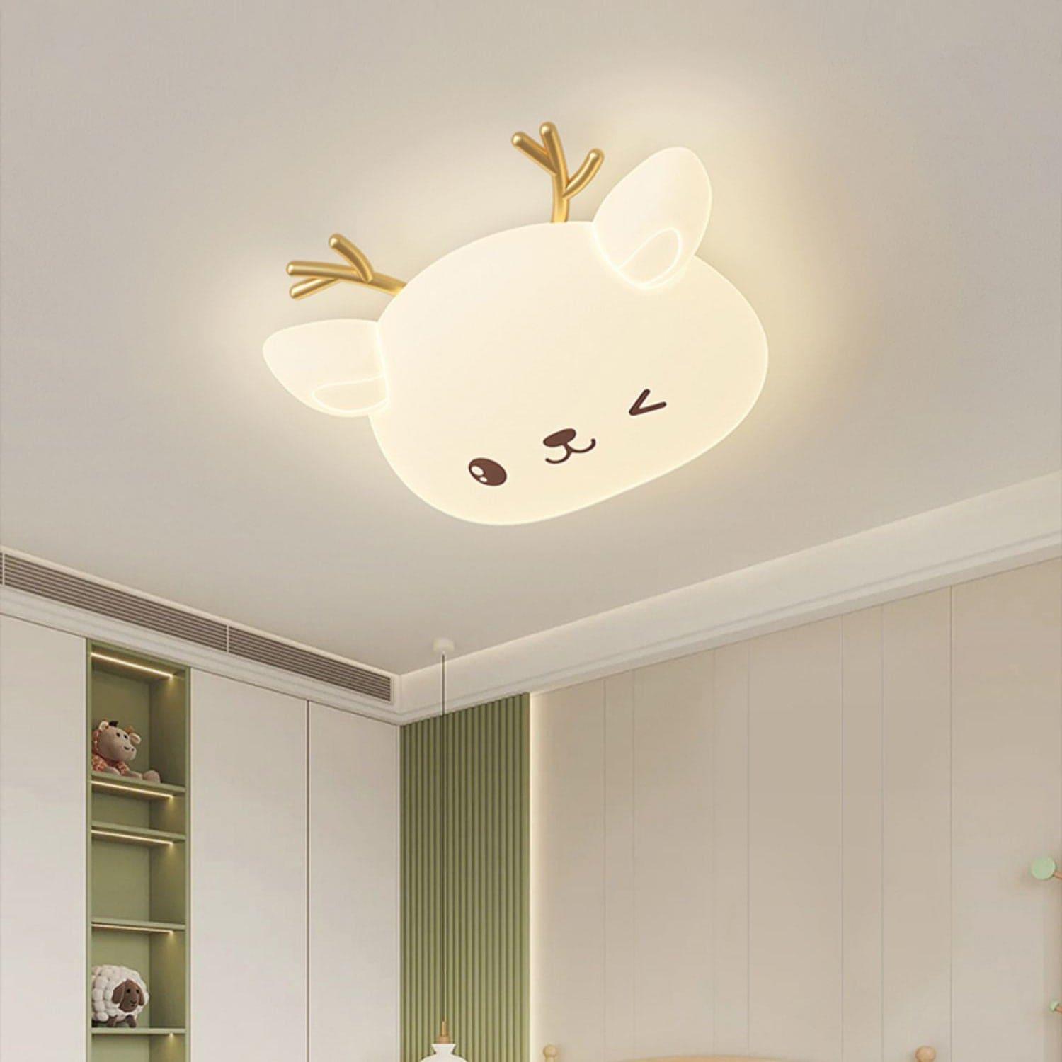 Cartoon Deer Ceiling Lamp - Vinlighting