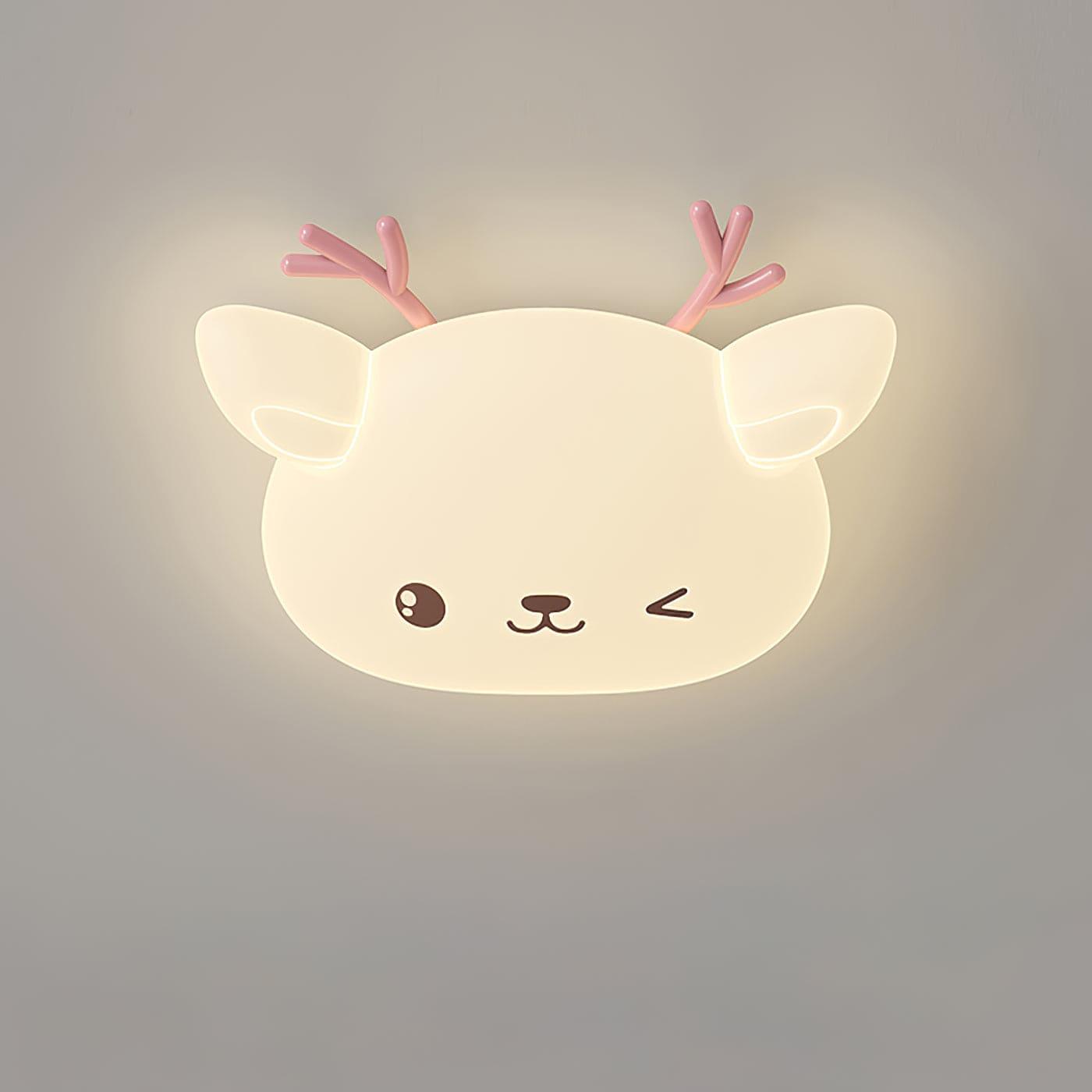 Cartoon Deer Ceiling Lamp - Vinlighting