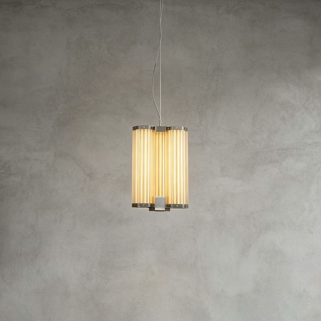 Cavelle Pendant Light - Industrial Hexagonal Glass Ceiling Pendant | Vinlighting
