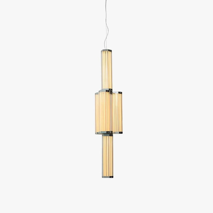 Cavelle Pendant Light - Industrial Hexagonal Glass Ceiling Pendant | Vinlighting