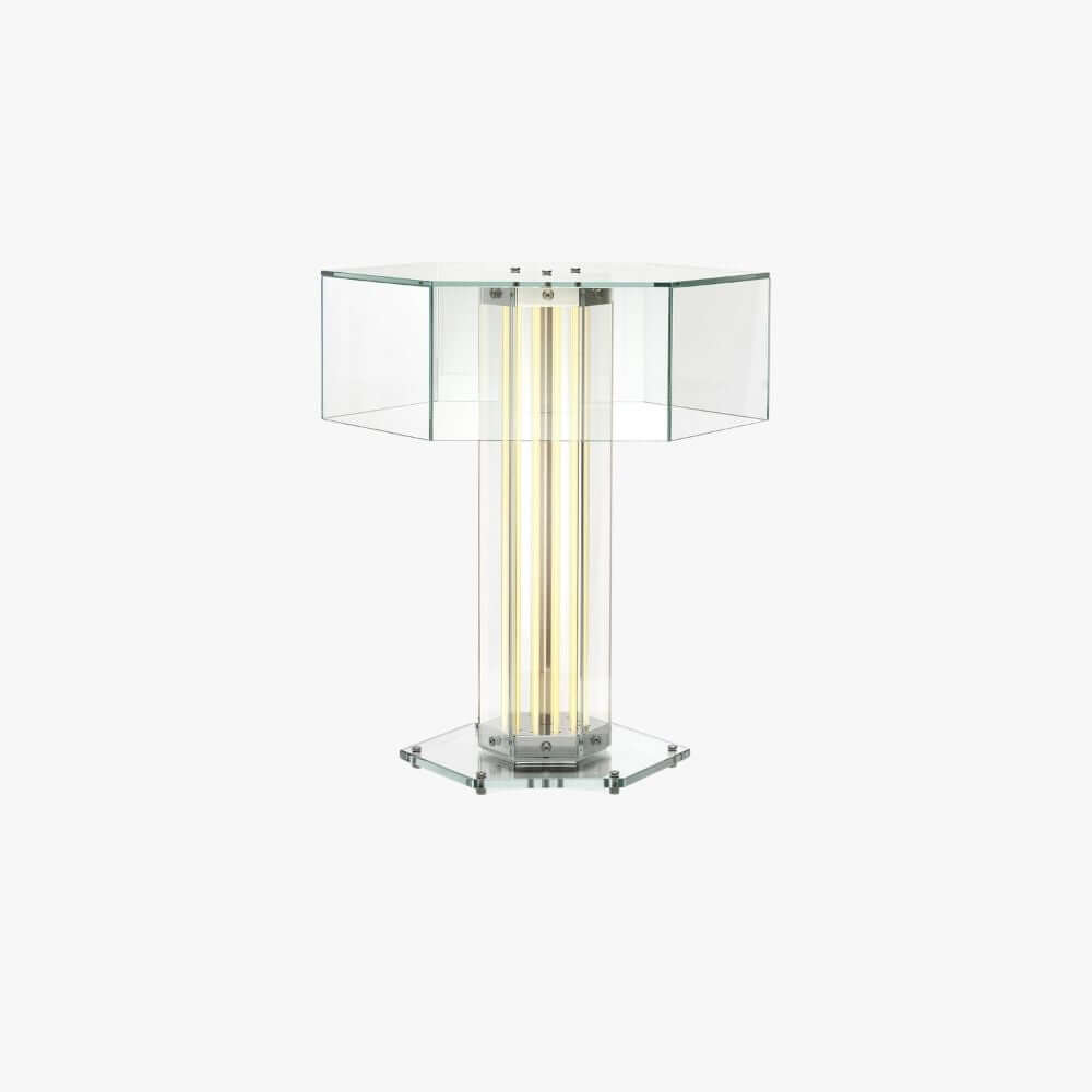 Cavelle Table Lamp - Modern Minimalist Industrial Glass Table Light | Vinlighting