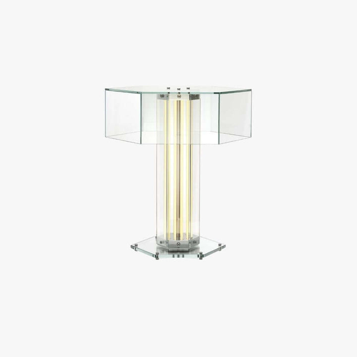 Cavelle Table Lamp - Modern Minimalist Industrial Glass Table Light | Vinlighting
