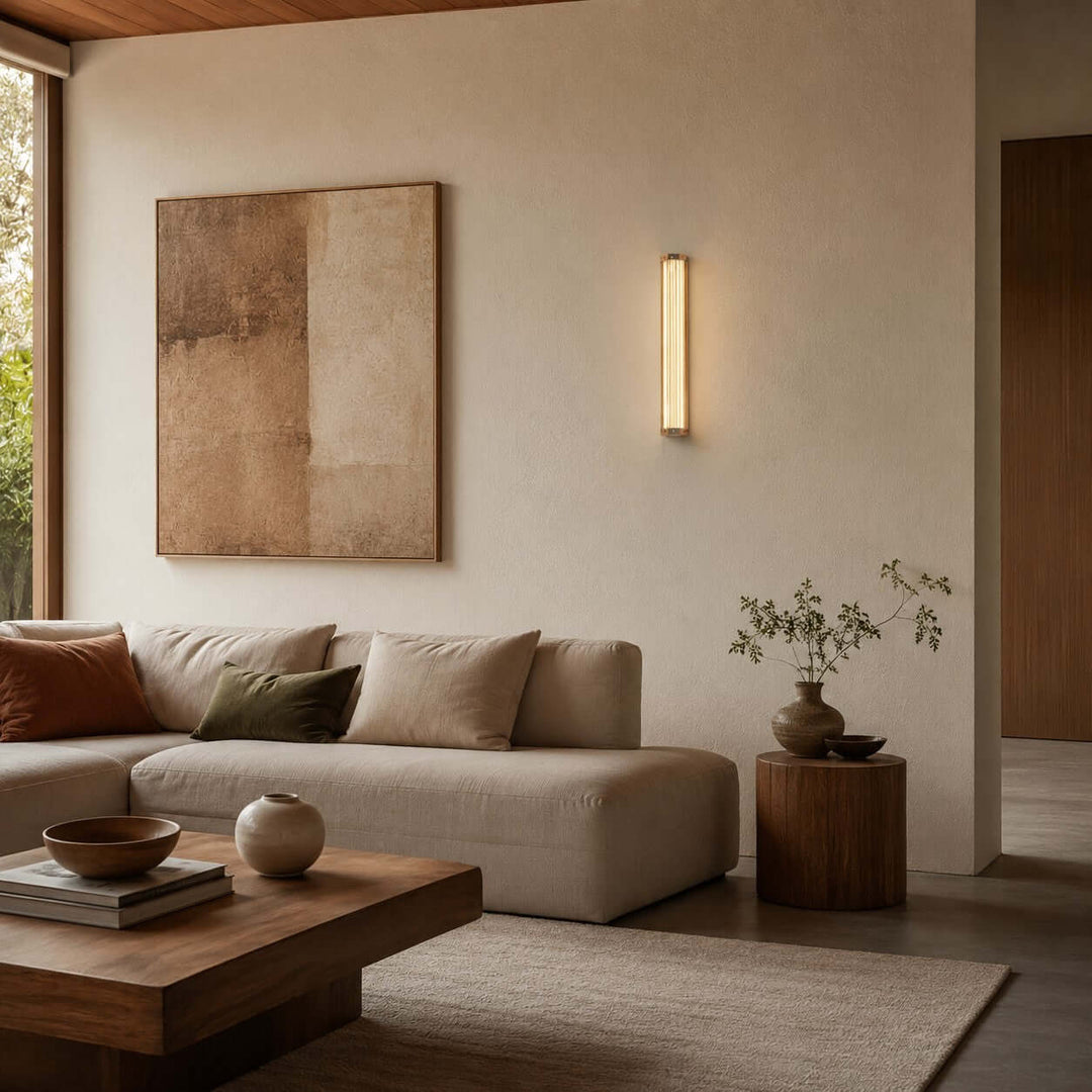 Cavelle Wall Sconce - Modern Industrial Hallway Glass Wall Light | Vinlighting