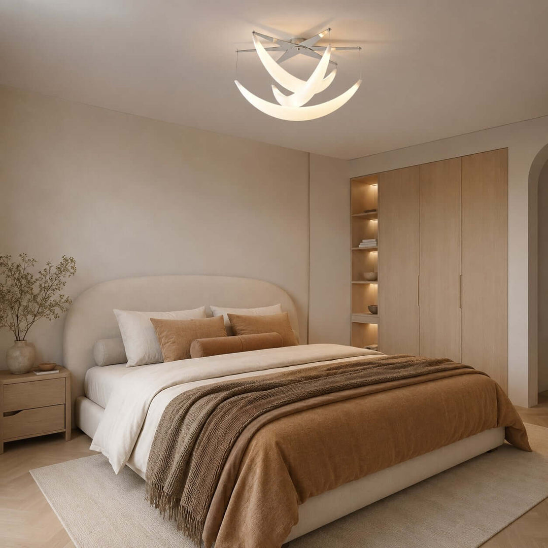 Celene Ceiling Lamp – Modern French Moon Acrylic Ceiling Light | Vinlighting