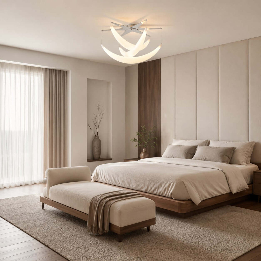 Celene Ceiling Lamp – Modern French Moon Acrylic Ceiling Light | Vinlighting