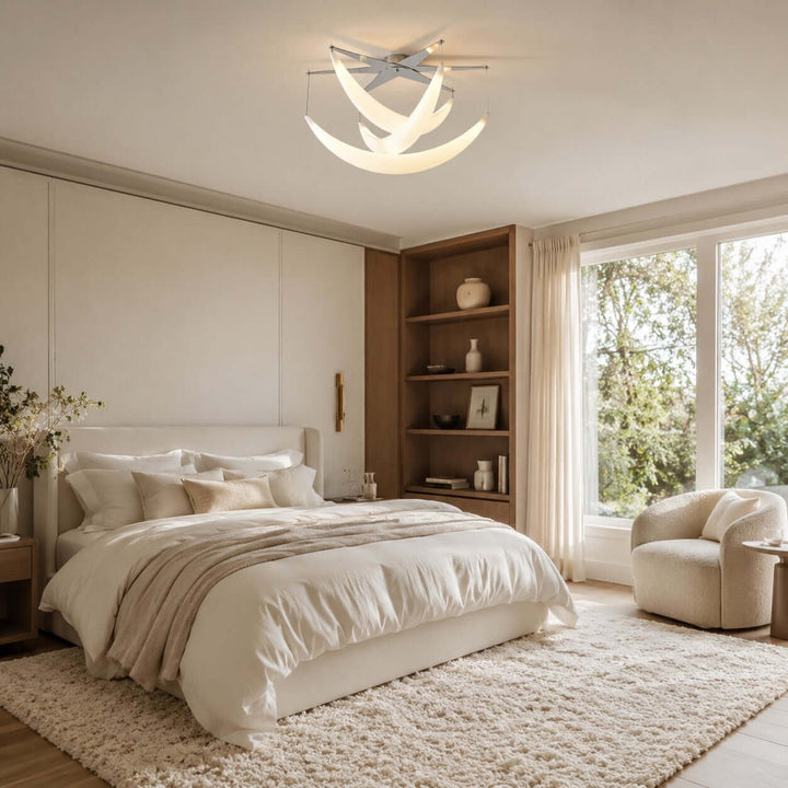 Celene Ceiling Lamp – Modern French Moon Acrylic Ceiling Light | Vinlighting