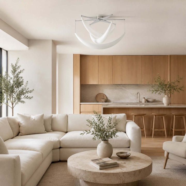 Celene Ceiling Lamp – Modern French Moon Acrylic Ceiling Light | Vinlighting