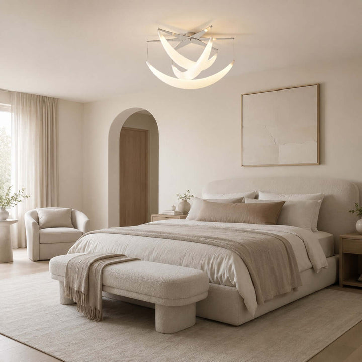Celene Ceiling Lamp – Modern French Moon Acrylic Ceiling Light | Vinlighting