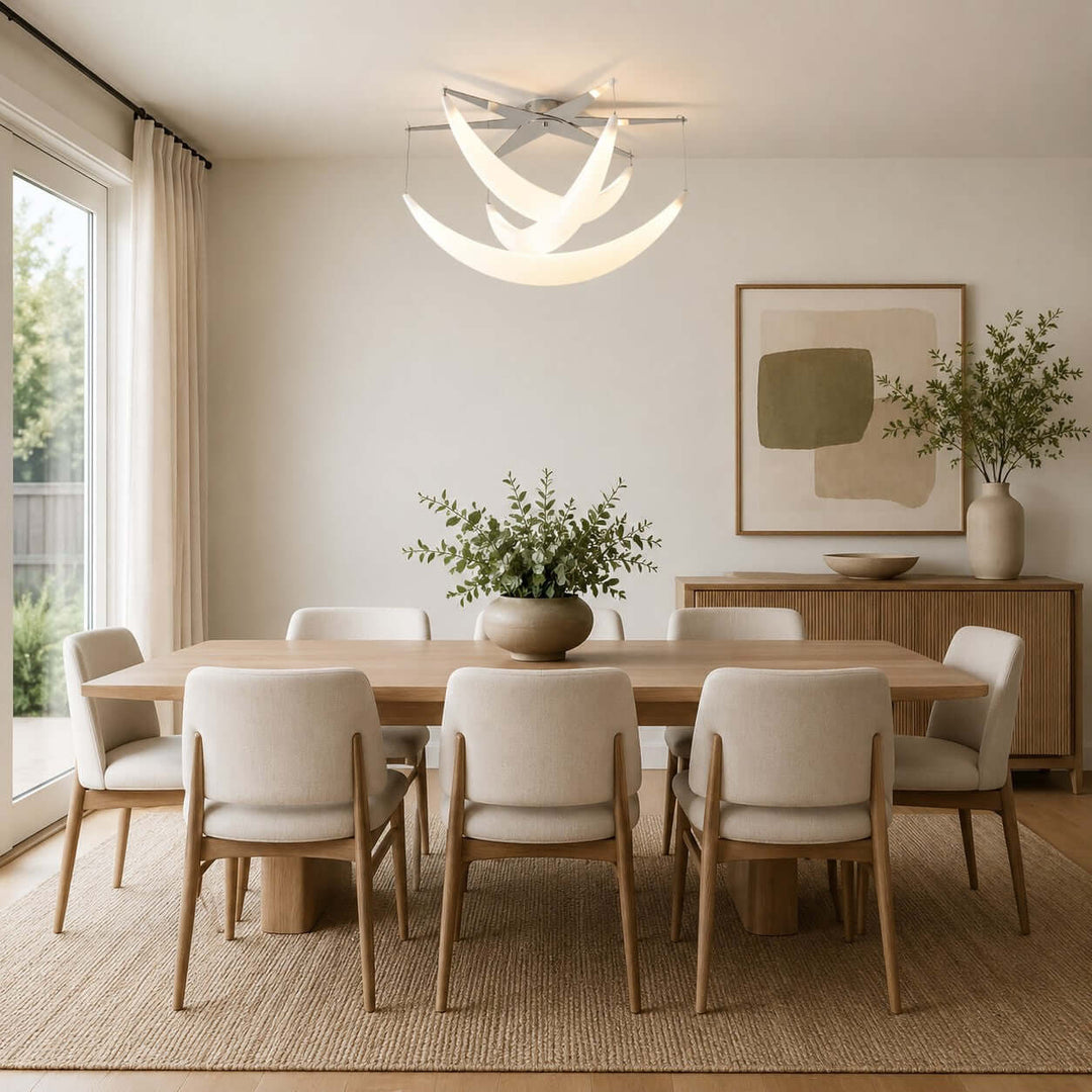 Celene Ceiling Lamp – Modern French Moon Acrylic Ceiling Light | Vinlighting