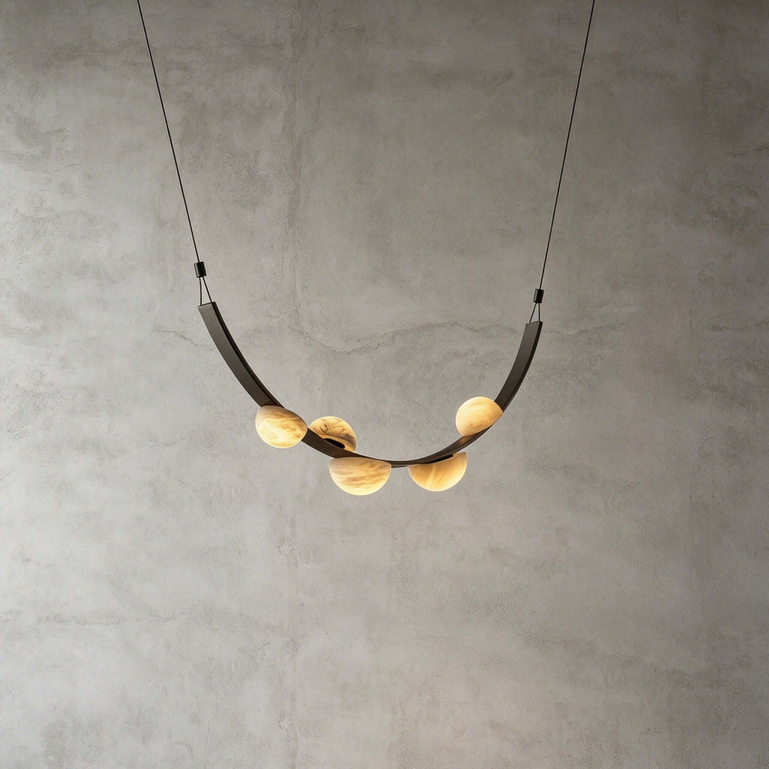 Celeste Chandelier - Modern Luxury Alabaster Dining Art Lamp | Vinlighting