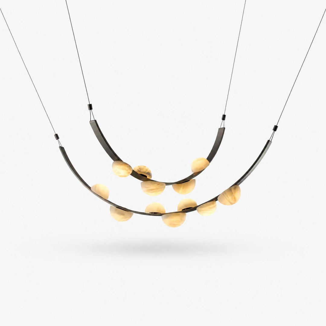 Celeste Chandelier - Modern Luxury Alabaster Dining Art Lamp | Vinlighting